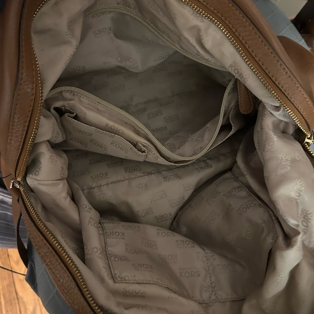 Michael Kors Tan Leather Satchel - Picture 6 of 6